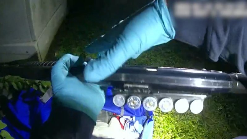 Man charged after being found near loaded shotgun