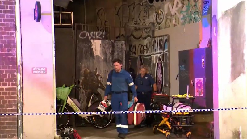 Teenager dies after falling from Sydney building