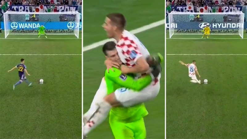 Croatia through to last eight after shootout