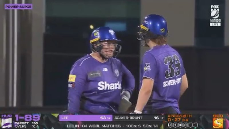 WBBL star brings up 50 with brutal strike