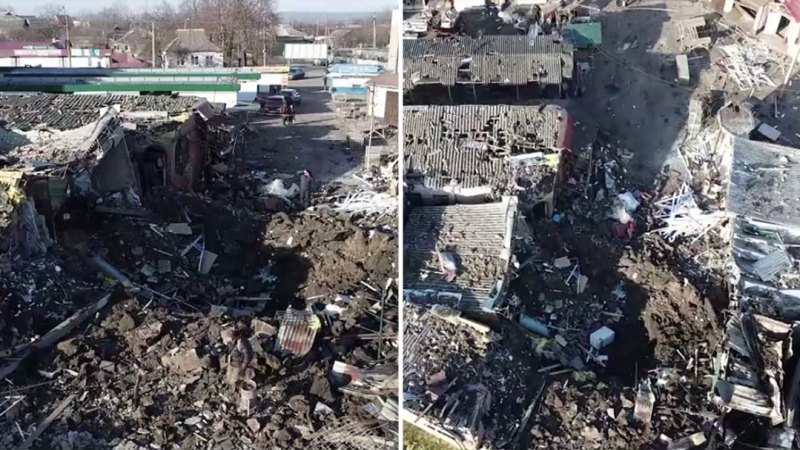 Rusya'nın Ukrayna pazarına füze saldırısı sonrası siviller öldü