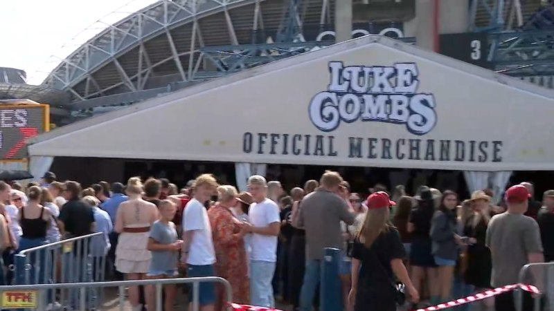 Nearly 80,000 fans to flock to Luke Combs concert