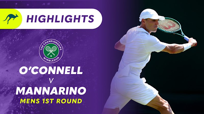 1st Round Highlights: Adrian Mannarino vs Christopher O'Connell