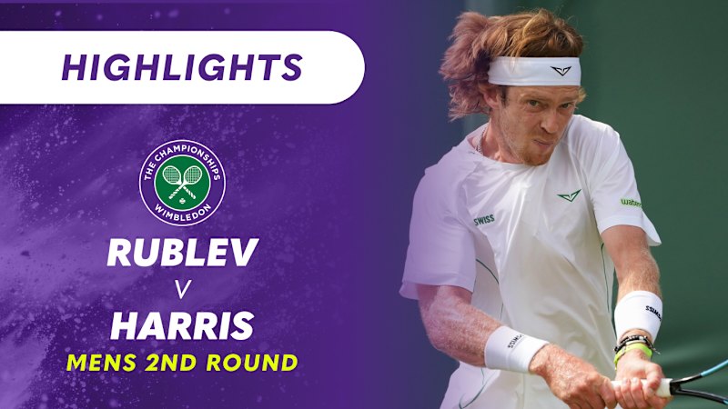 2nd Round Highlights | Andrey Rublev v Lloyd Harris