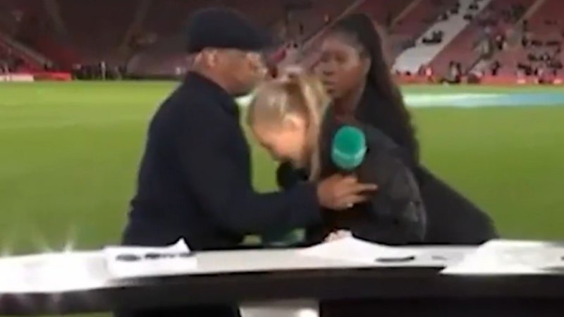 Sport presenter collapses on air