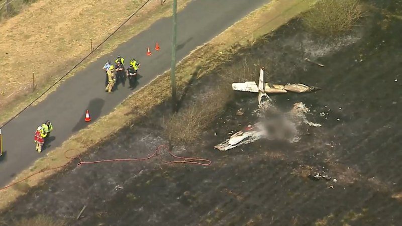 Two killed after light plane crash south of Brisbane