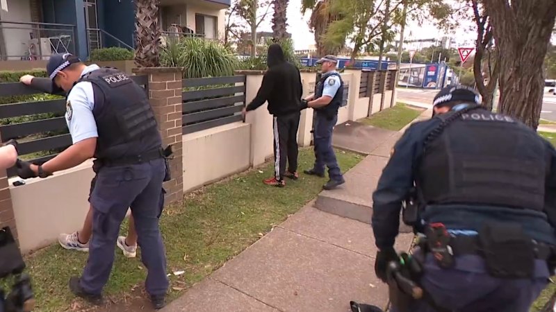 Police arrest more than 350 in crackdown on alleged crime on Sydney transport