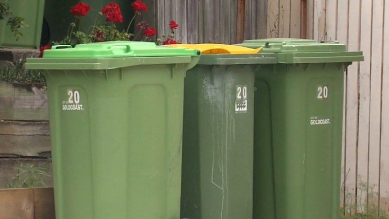Queensland council inspectors photographing, rummaging through bins