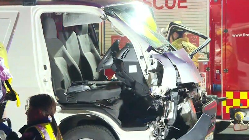Rescue operation frees trapped Sydney driver