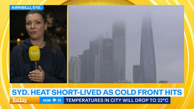 Sydney heatwave short lived