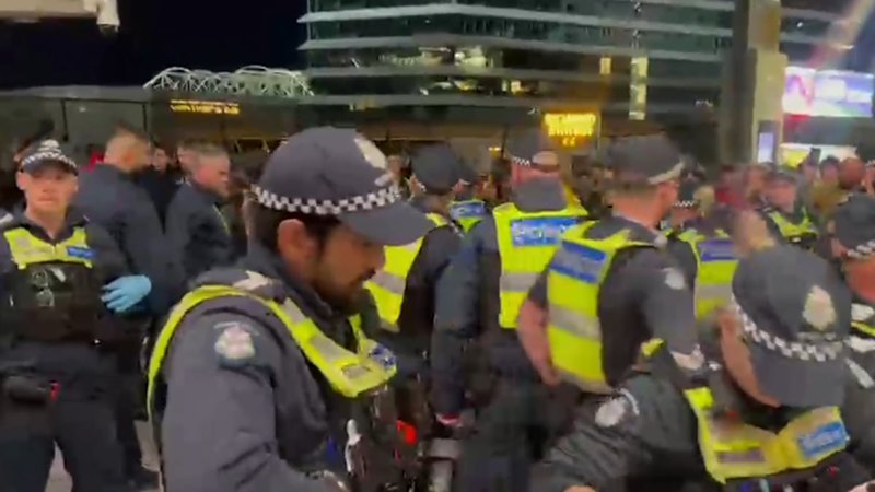 Multiple arrests at Essendon-Richmond match