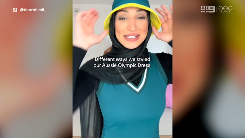 Australian boxing team styles their Olympic uniform