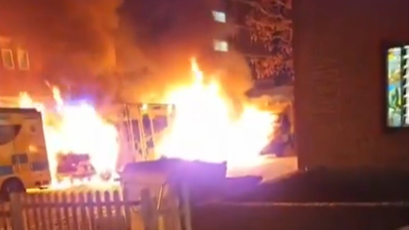 Suspected arson attack on Jewish ambulances in London labelled 'antisemitic'