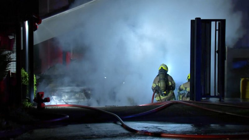 Manhunt after firebombing in Melbourne