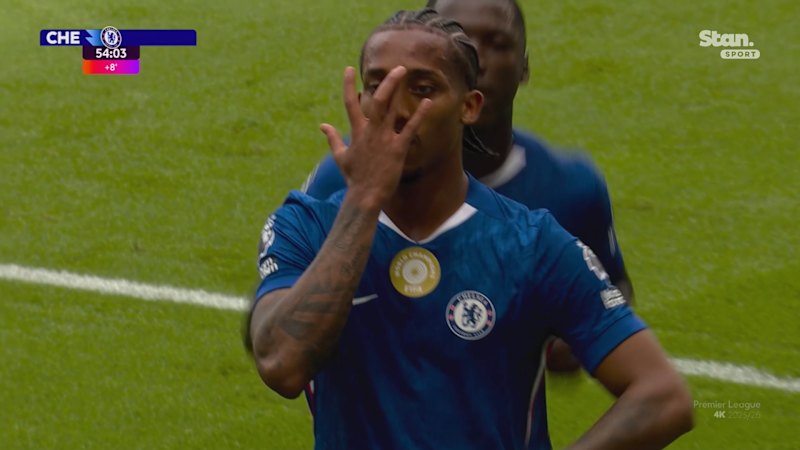 Pedro scores off perfect corner