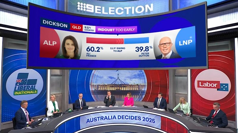 'Concerning' early swing in Dutton's electorate