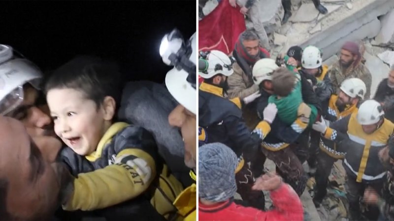 Türkiye'de enkaz altında kalan bebek 79 saat sonra kurtarıldı