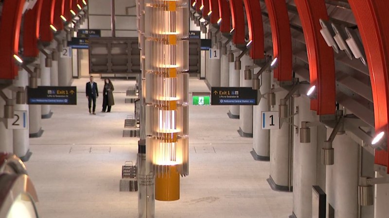 Uporaba podhoda na novi postaji v Melbournu bo pešce stala več kot pet dolarjev