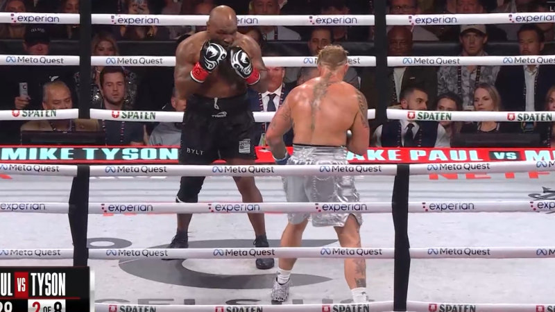 Jake Paul cruises to victory over Mike Tyson