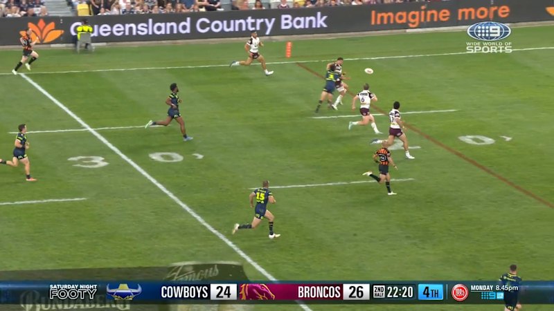 'Threw it forward': Questionable pass goes undetected