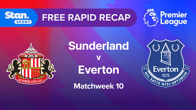 Rapid Recap | MW10: Sunderland vs Everton