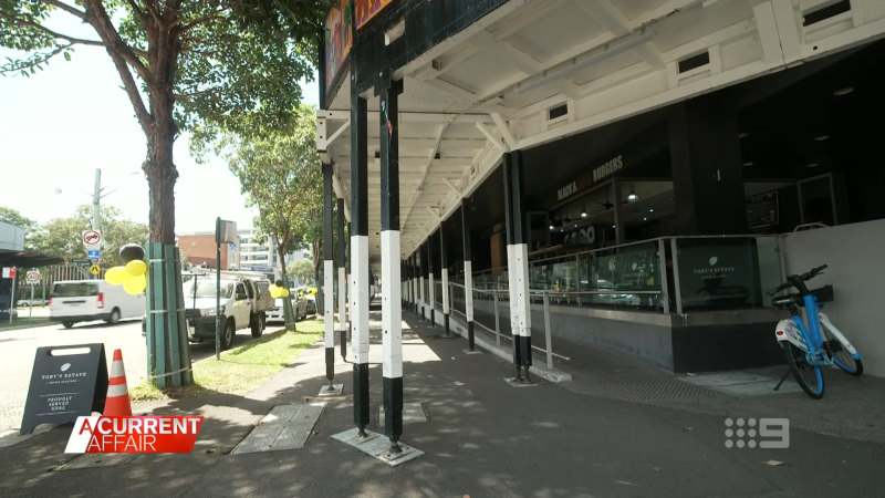 Sydney cafe barely holding on as scaffolding ‘blocks’ business