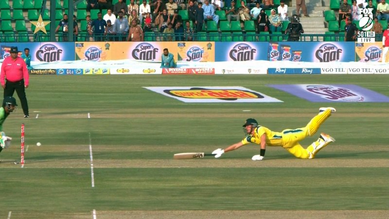 Labuschagne run out after mix-up with Josh Inglis