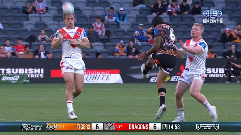 Ryan Couchman struck in head by Jarome Luai’s kick in NRL game