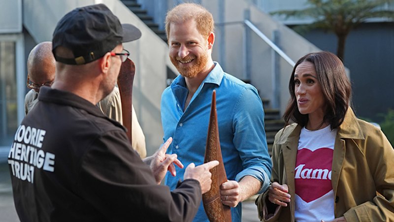 Harry and Meghan enjoy Melbourne’s Scar Tree Walk