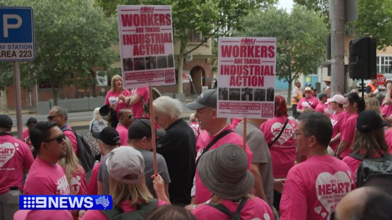 Thousands of health workers to strike in Victoria