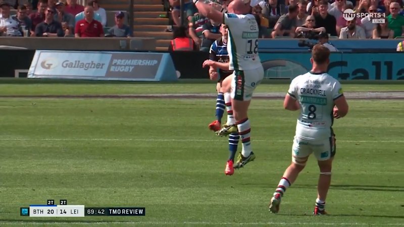 Leicester prop binned in final