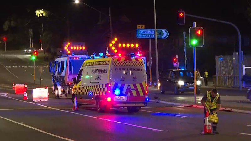 Truck driver dies in Sydney highway rollover
