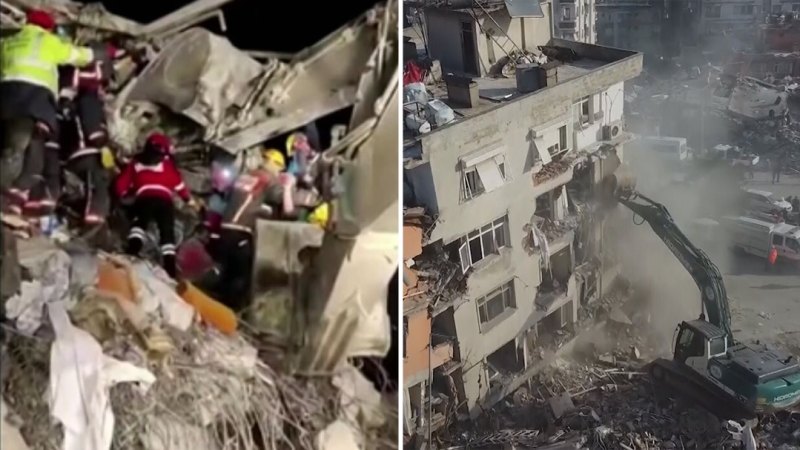 Türkiye ve Suriye depreminden altı gün sonra ölü sayısı artmaya devam ediyor