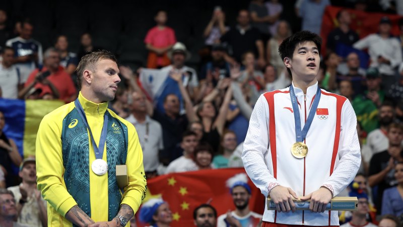 Chinese swimmer accuses Chalmers of poolside snub
