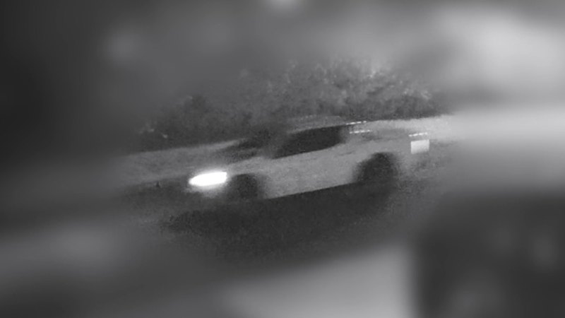 Police released video of white ute linked to attempted murder