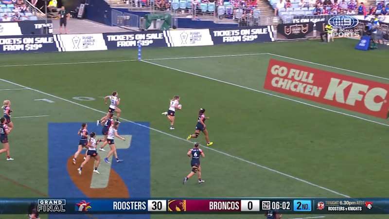 Broncos nab consolation try