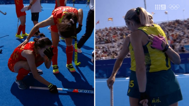 Parker's voice cracks as Hockeyroos crash out