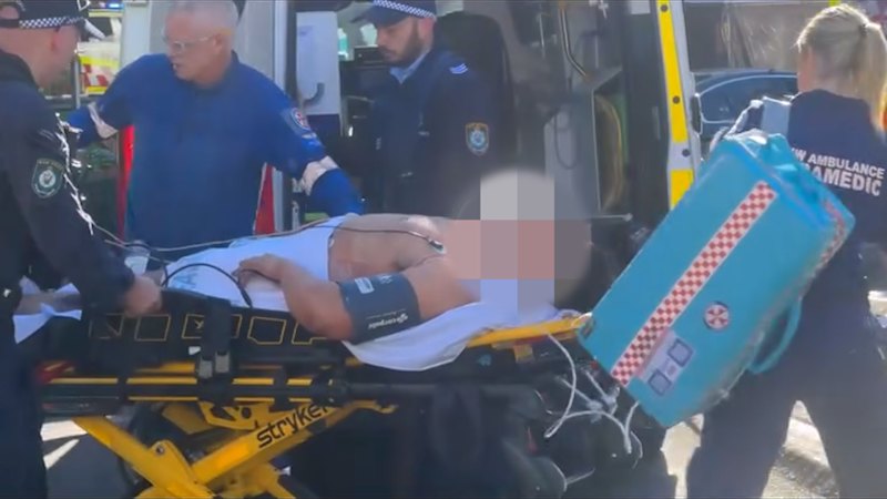 Ambulances treat victim after shooting in Auburn