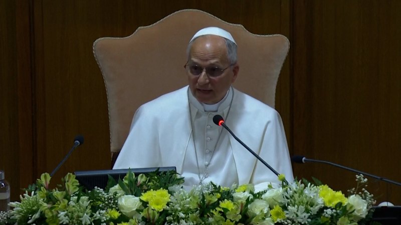 Pope Leo warns some AI weapons 'practically beyond' human control