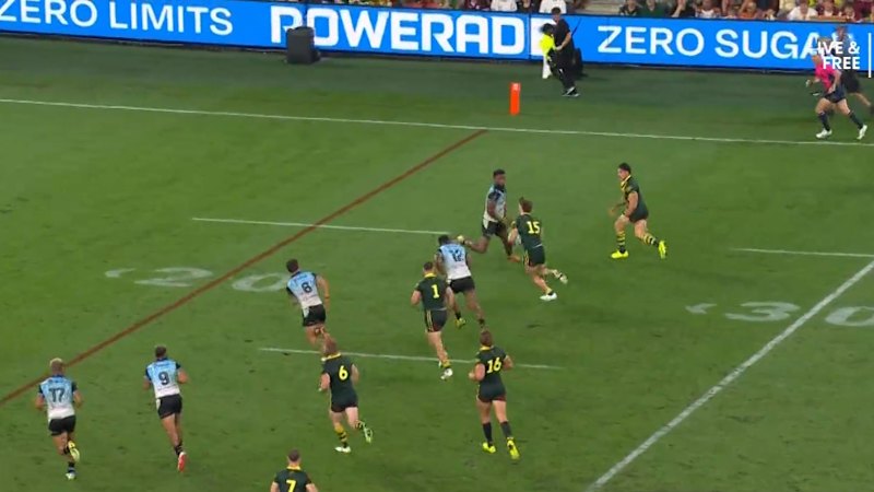 Kangaroos survive Fiji scare