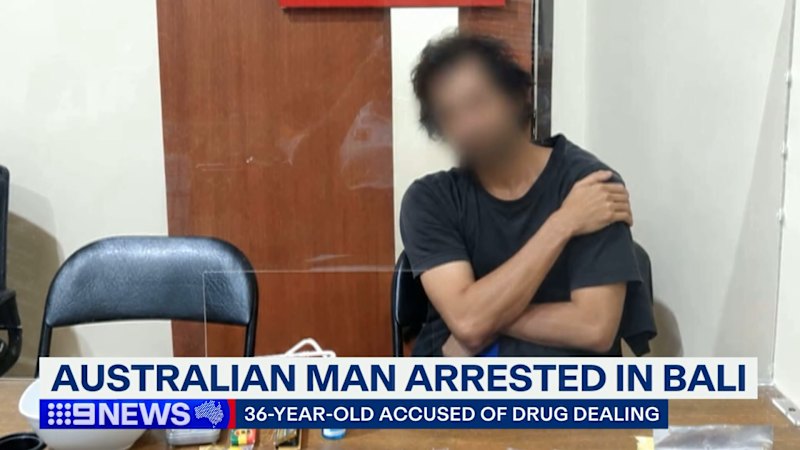 Australian man arrested in Bali over alleged drug dealing faces up to 12 years