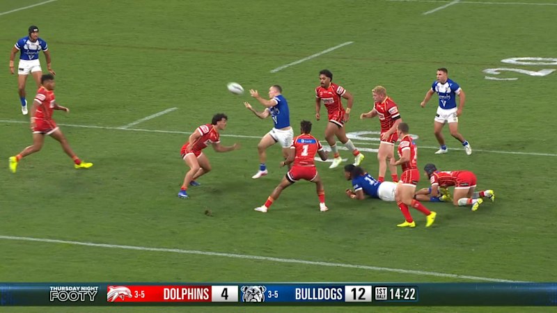 Dogs 'razzle dazzle' seals Crichton try