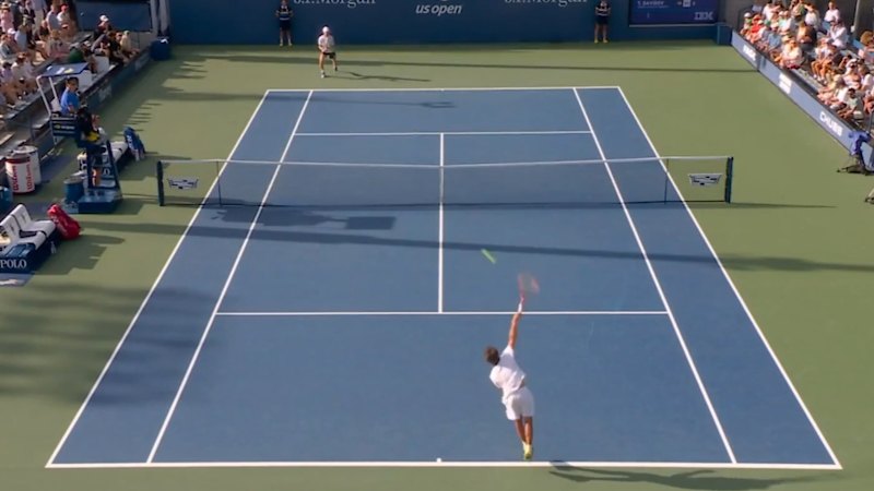 Ambidextrous teen Teodor Davidov impresses at US Open
