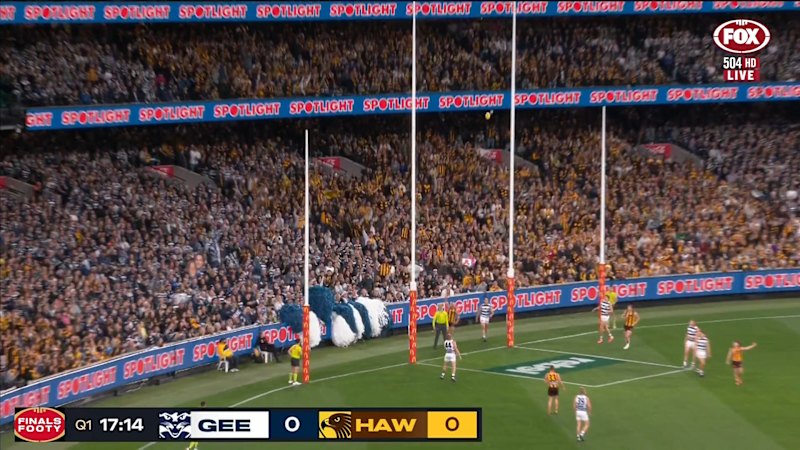 Video: Hawks Strike First in Prelim Final