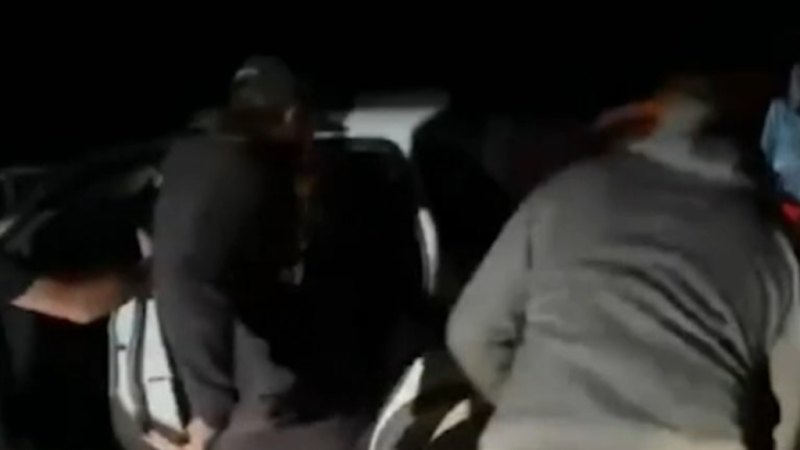 Woman ambushed by strangers