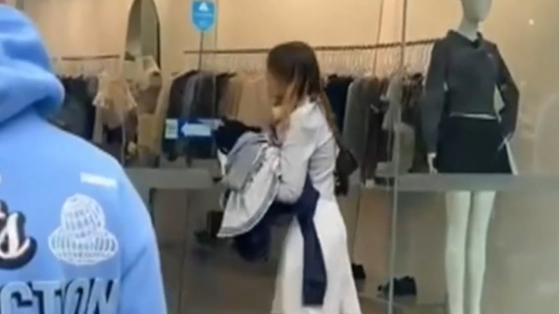 Video: Woman Allegedly Busts Into Boutique Clothing Store