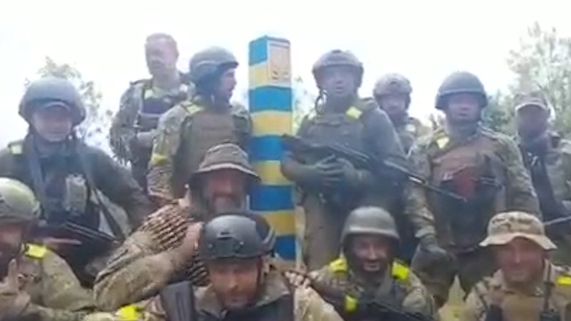 Ukrayna ordusu Rusya sınırında