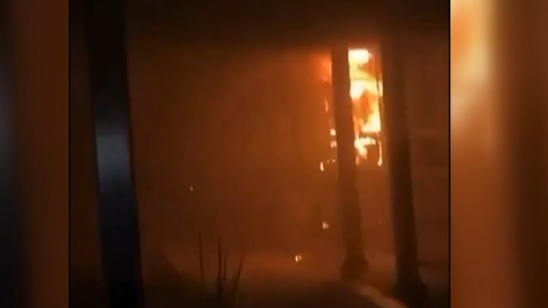 Teen charged after allegedly setting his old high school ablaze