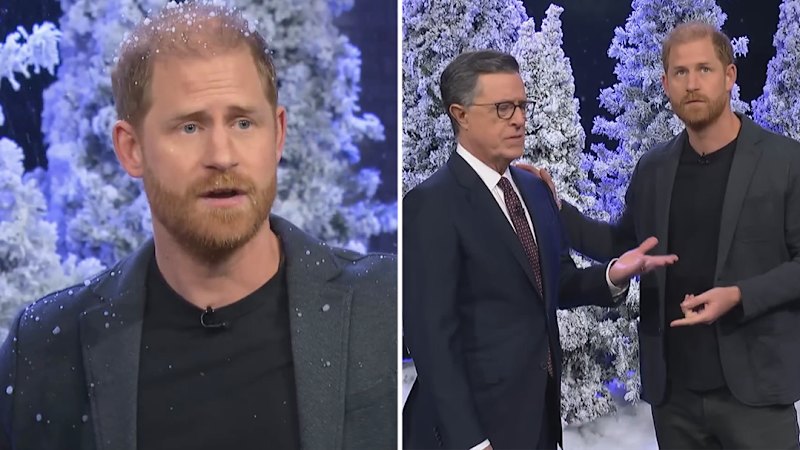 Prince Harry's dig at Donald Trump