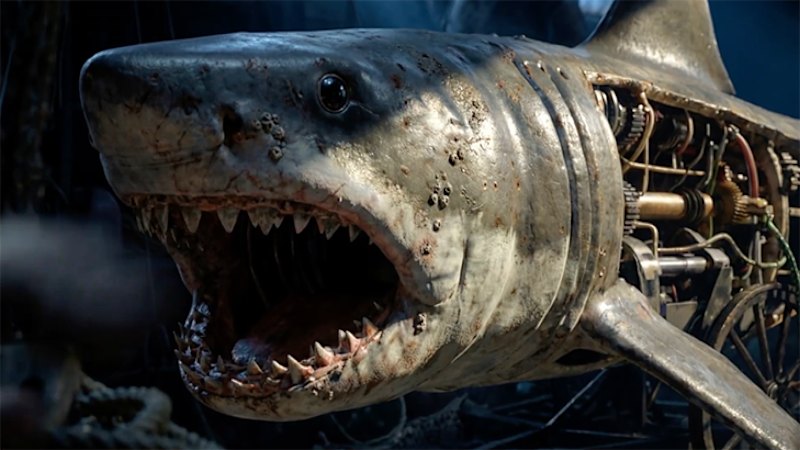 The Shark Is Broken play draws attention to fear themes sparked by Jaws